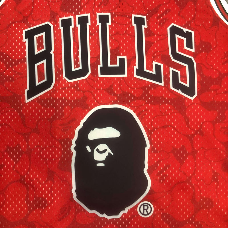 Jersey NBA Chicago Bulls x Bape - Huddle Store