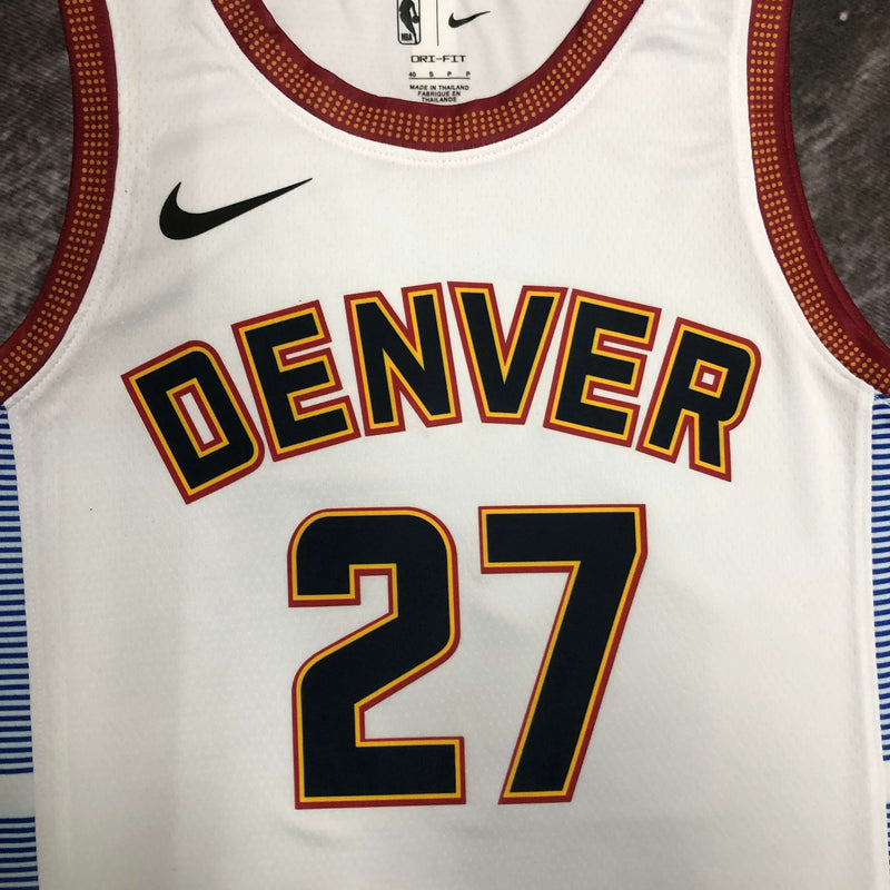 Jersey NBA Denver Nuggets City Edition Silver - Huddle Store