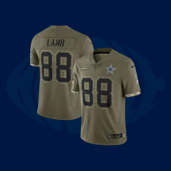 Jersey NFL Dallas Cowboys Salute To Service 2022 - Huddle Store