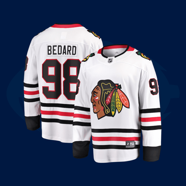 Jersey NHL Chicago Blackhawks - Branca - Huddle Store