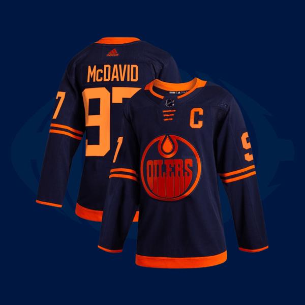 Jersey NHL Edmonton Oilers - Alternate Navy - Huddle Store