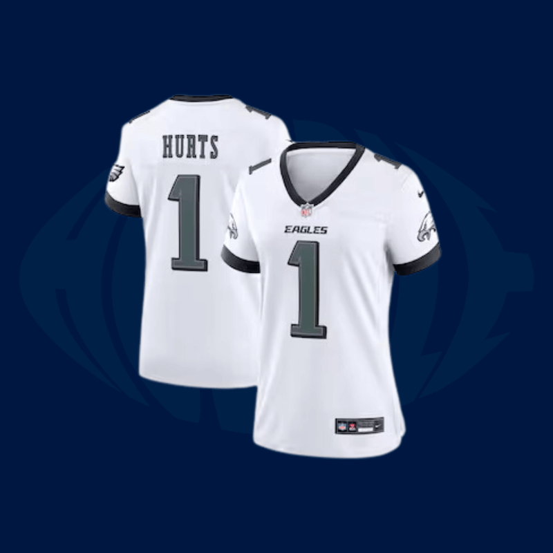 Jersey NFL Philadelphia Eagles - Branca - Feminina - Huddle Store