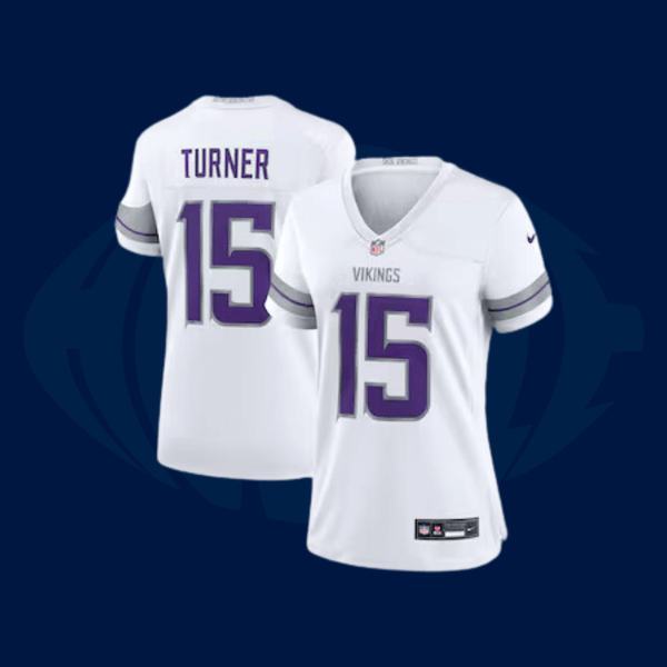 Jersey NFL Minnesota Vikings - Branca - Feminina - Huddle Store