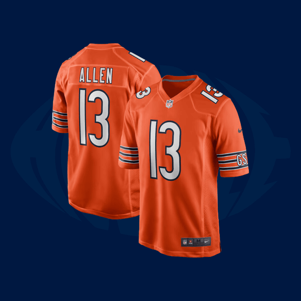 Jersey NFL Chicago Bears - Laranja - Huddle Store