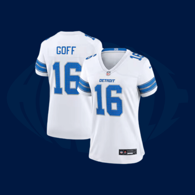 Jersey NFL Detroit Lions - Branca - Feminina - Huddle Store