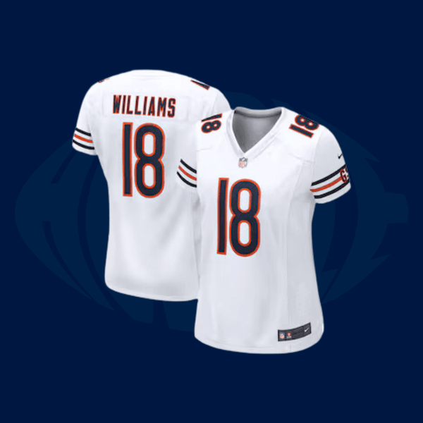 Jersey NFL Chicago Bears - Branca - Feminina - Huddle Store