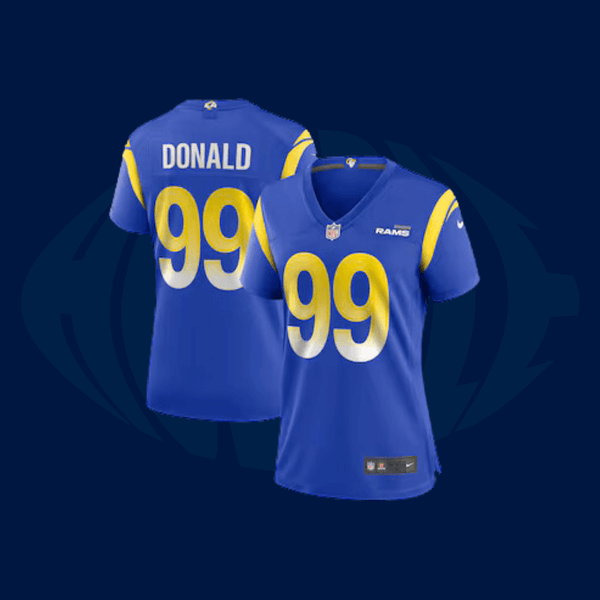 Jersey NFL Los Angeles Rams - Azul - Feminina - Huddle Store