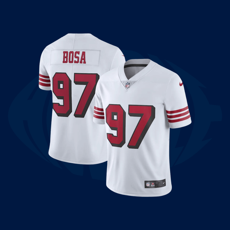 Jersey NFL San Francisco 49ers - Vapor Branca - Huddle Store