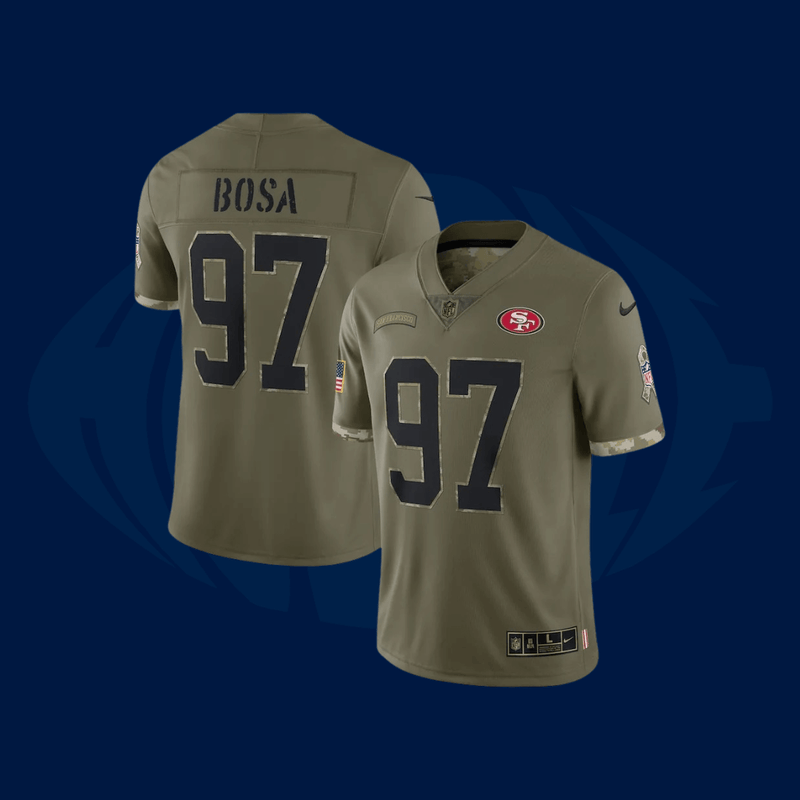 Jersey NFL San Francisco 49ers - Salute To Service 2022 - Huddle Store