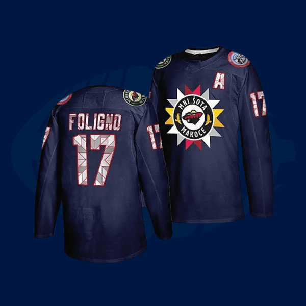 Jersey NHL Minnesota Wild - Native Heritage Day