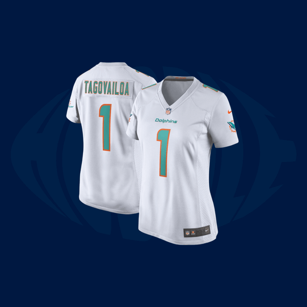 Jersey NFL Miami Dolphins Limited Branca - Feminina - Huddle Store