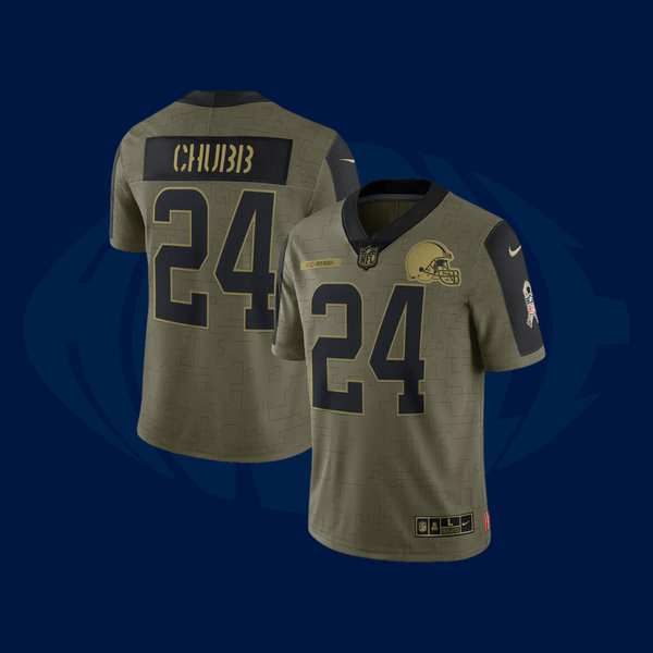 Jersey NFL Cleveland Browns Salute To Service 2021 - Huddle Store