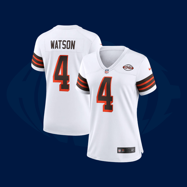 Jersey NFL Cleveland Browns Branca - Feminina - Huddle Store