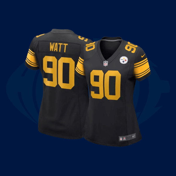 Jersey NFL Pittsburgh Steelers Preta - Alternate - Feminina - Huddle Store