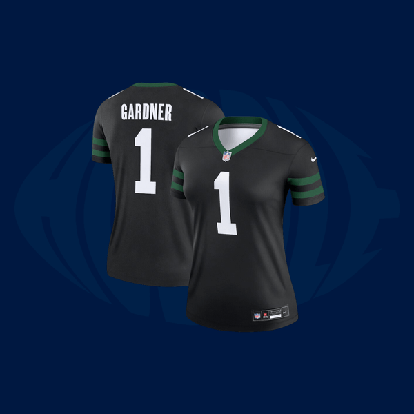 Jersey NFL New York Jets Preta - Feminina - Huddle Store