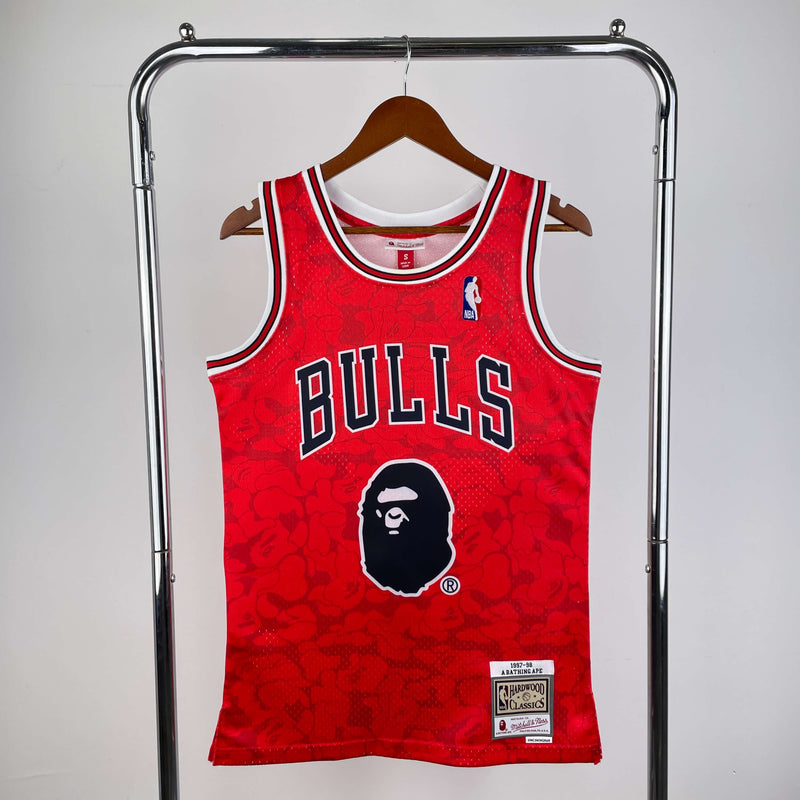 Jersey NBA Chicago Bulls x Bape - Huddle Store