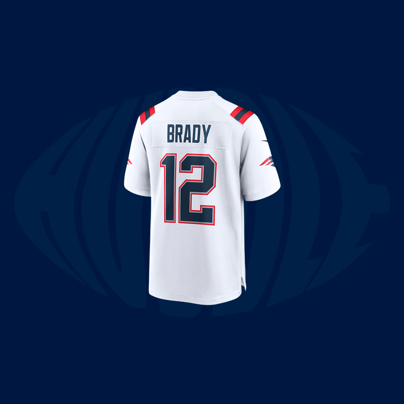 Jersey NFL New England Patriots - Branca - Huddle Store