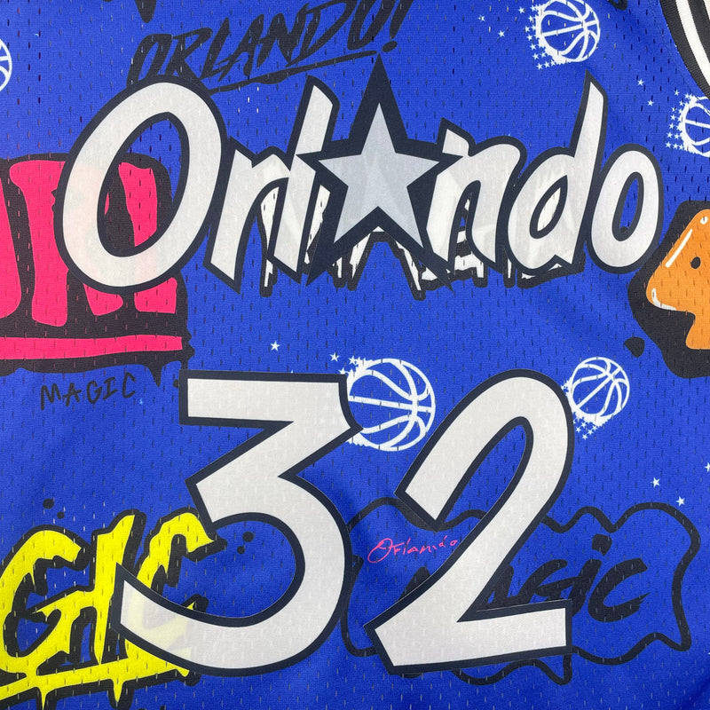 Jersey NBA Orlando Magic Graffiti Sticker - Huddle Store