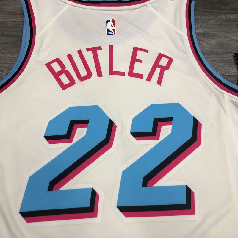 Jersey NBA Miami Heat Vice City White - Huddle Store