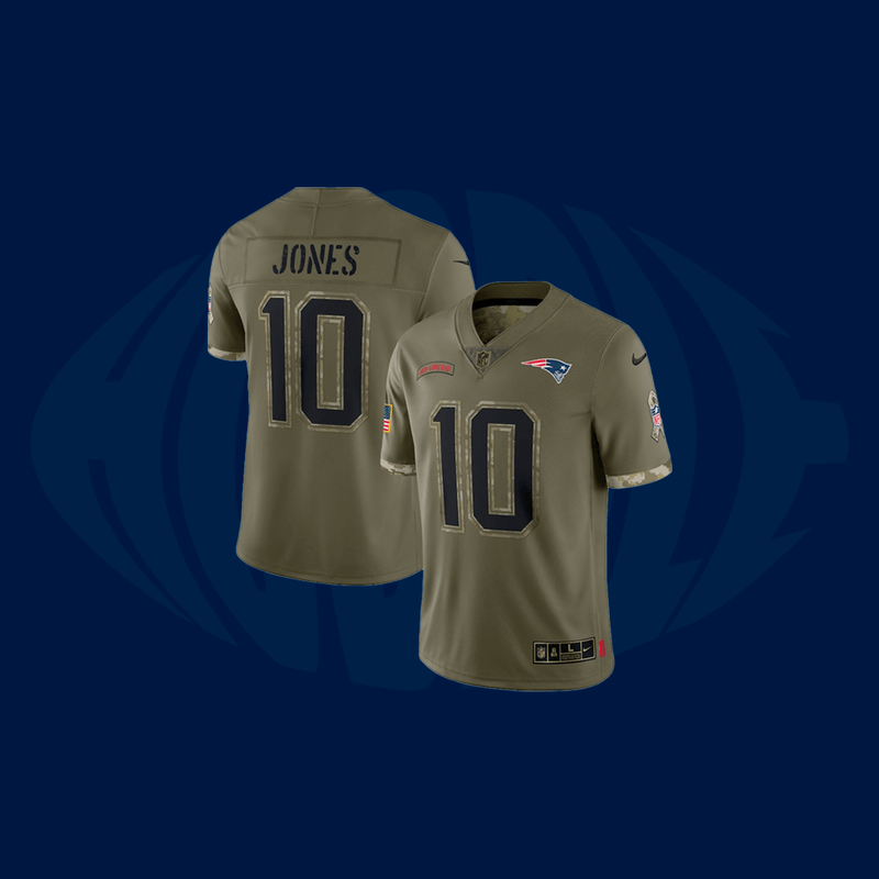 Jersey NFL New England Patriots - Limited Salute to Service 2022 - Huddle Store
