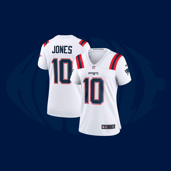 Jersey NFL New England Patriots Branca - Feminina - Huddle Store