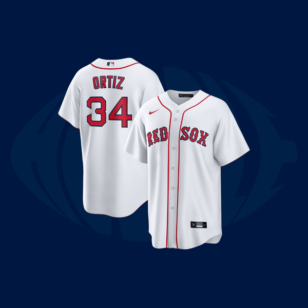 Jersey MLB Boston Red Sox - Branca - Huddle Store