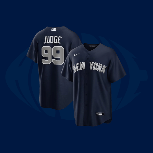 Jersey MLB New York Yankees - Azul Alternate - Huddle Store