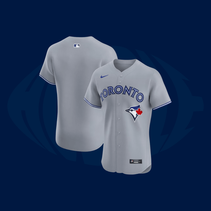Jersey MLB Toronto Blue Jays - Cinza - Huddle Store