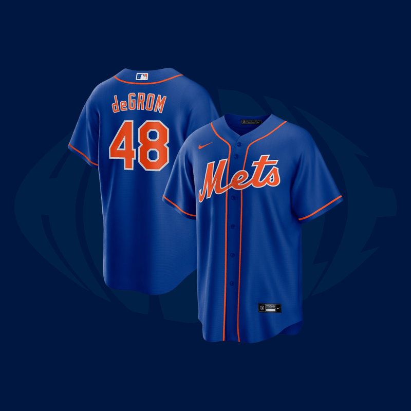 Jersey MLB New York Mets - Azul - Huddle Store