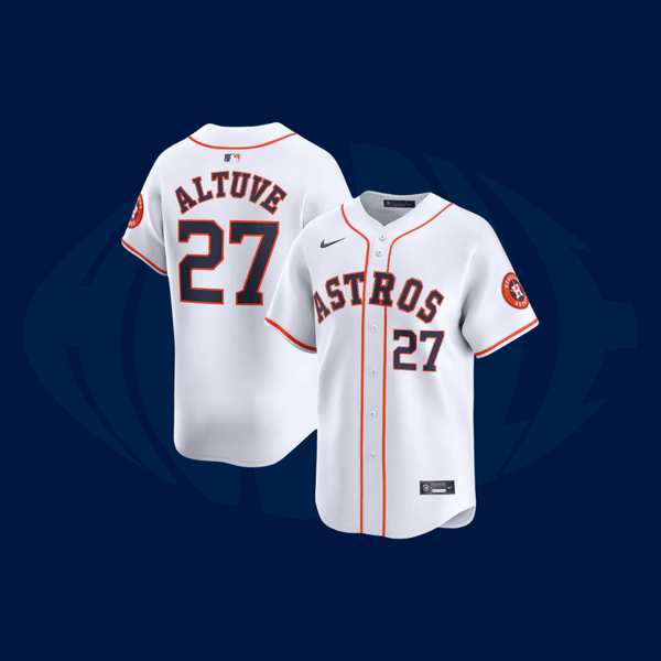 Jersey MLB Houston Astros - Branca - Huddle Store