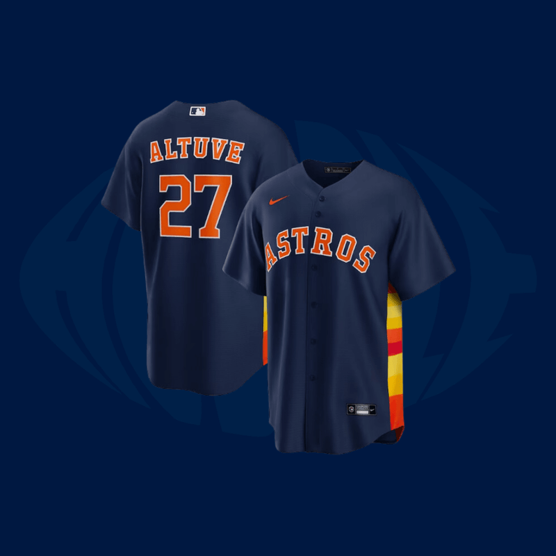 Jersey MLB Houston Astros - Azul - Huddle Store