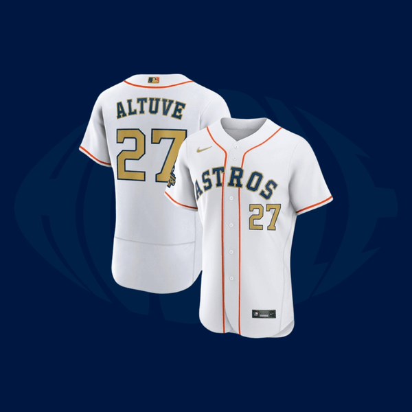 Jersey MLB Houston Astros - Gold - Huddle Store