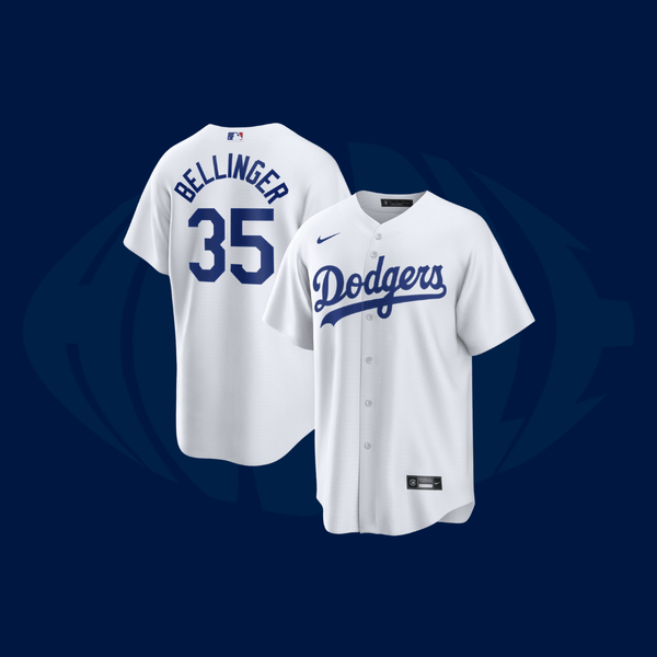 Jersey MLB Los Angeles Dodgers - Branca - Huddle Store