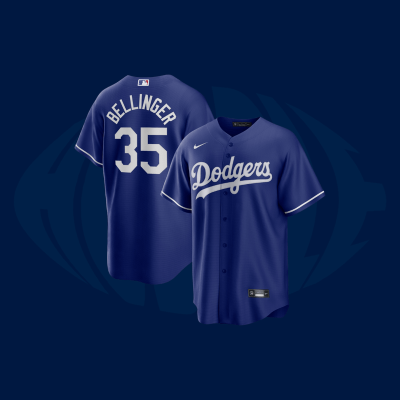 Jersey MLB Los Angeles Dodgers - Azul - Huddle Store