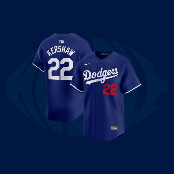 Jersey MLB Los Angeles Dodgers - Azul - Huddle Store