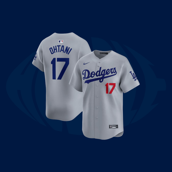 Jersey MLB Los Angeles Dodgers - Cinza - Huddle Store