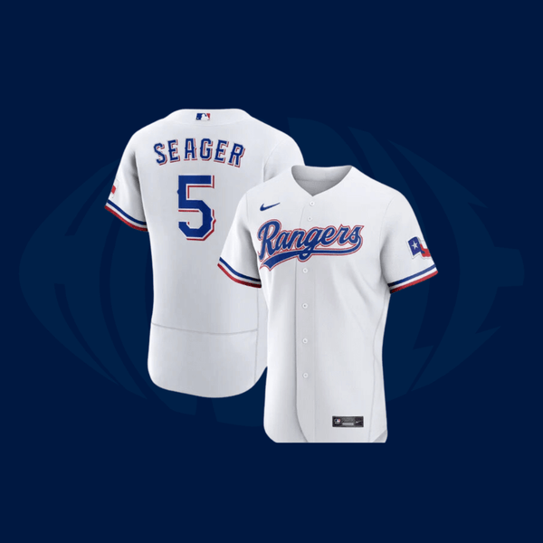 Jersey MLB Texas Rangers - White