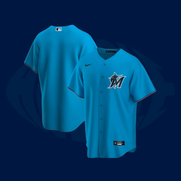 Jersey MLB Miami Marlins - Blue