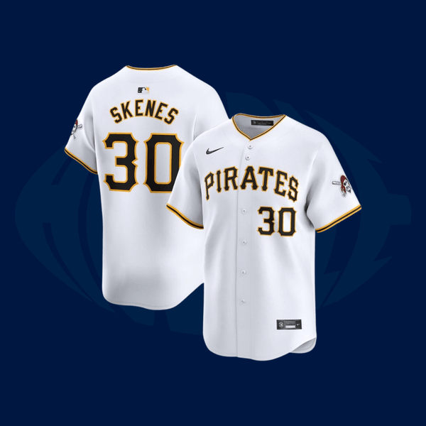 Jersey MLB Pittsburgh Pirates -  Player-Issued White