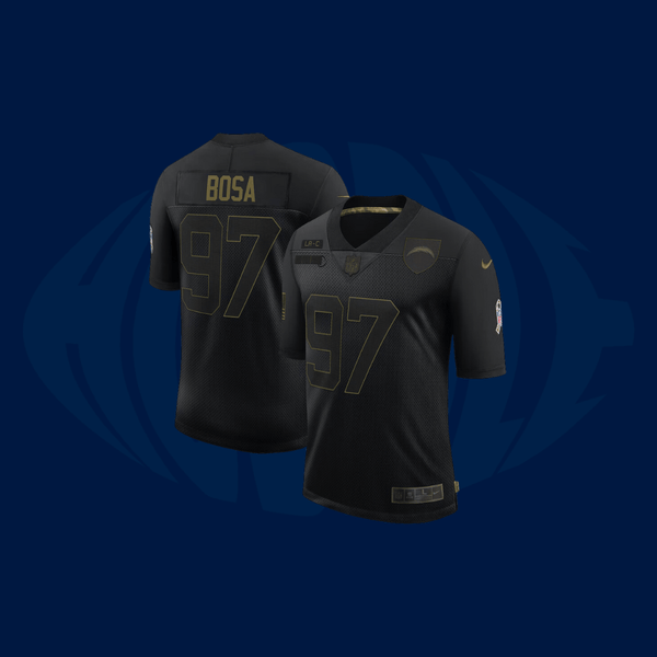 Jersey NFL Los Angeles Chargers Salute To Service 2020 - Huddle Store
