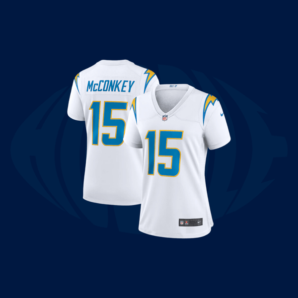 Jersey NFL Los Angeles Chargers Branca - Feminina - Huddle Store