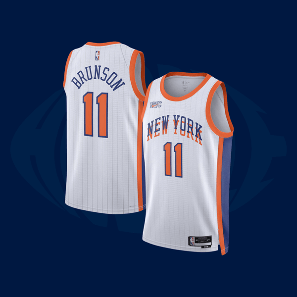 Jersey NBA New York Knicks - Branca