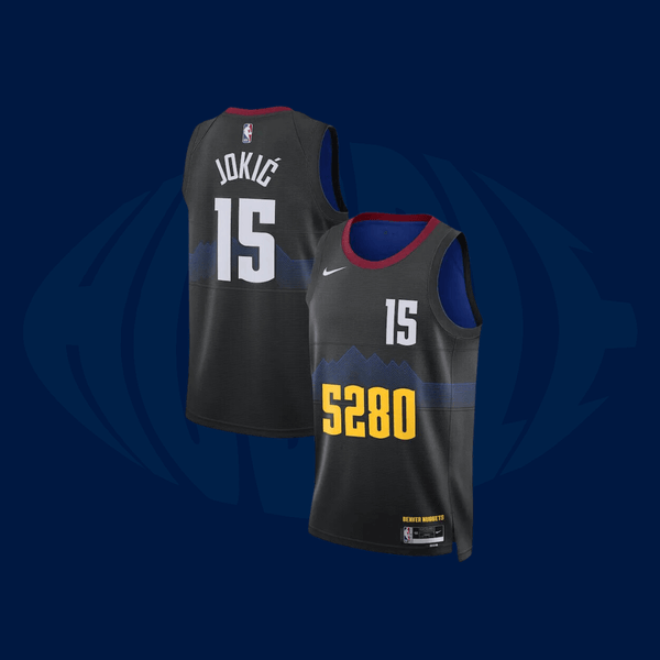 Jersey NBA Denver Nuggets City Edition - Huddle Store