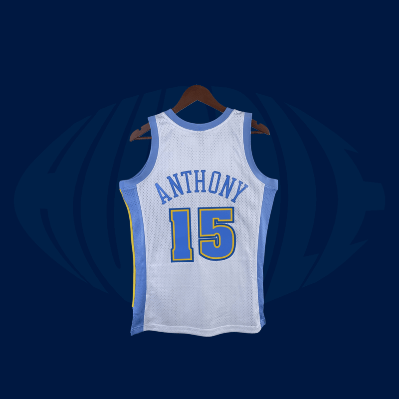 Jersey NBA Denver Nuggets Retro Temporada 06-07 Branca - Huddle Store