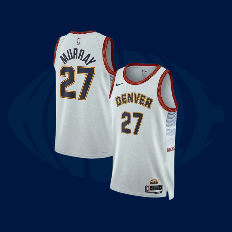 Jersey NBA Denver Nuggets City Edition Silver - Huddle Store