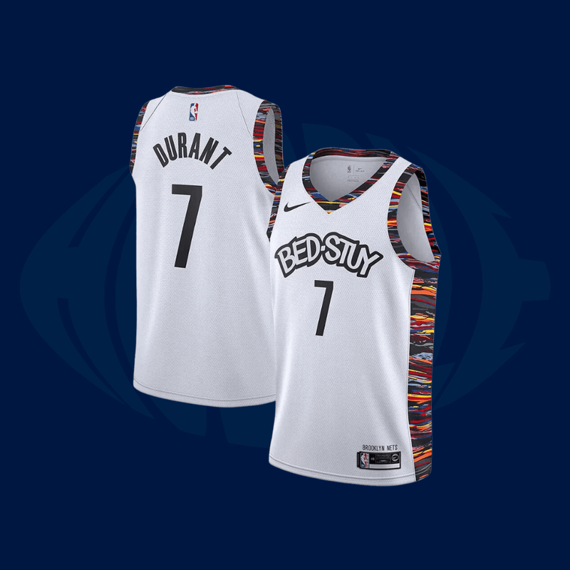Jersey NBA Brooklyn City City Edition White - Huddle Store