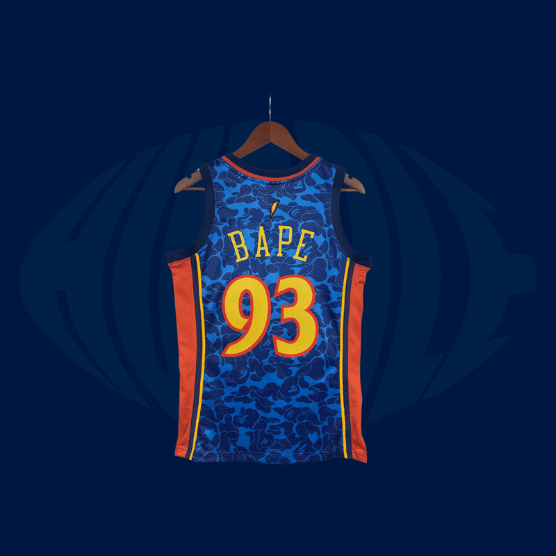 Jersey NBA Golden State Warriors x Bape - Huddle Store