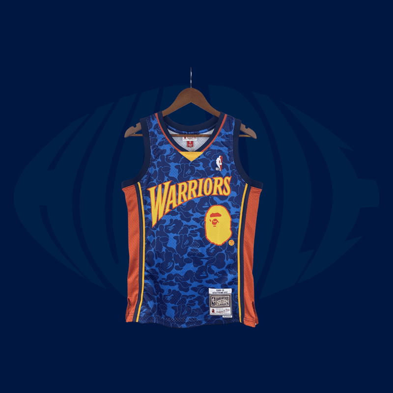 Jersey NBA Golden State Warriors x Bape - Huddle Store