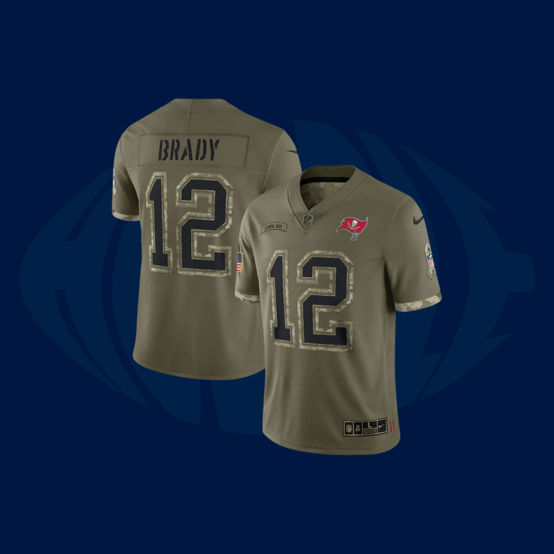 Jersey NFL Tampa Bay Buccaneers Salute To Service 2022 - Huddle Store